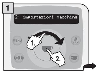 SAECO TALEA RING PLUS - MENUMIPOSTAZIONEOROLOGIO" - 1