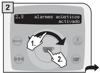 SAECO TALEA RING PLUS - MENU "DUREZA ÁGUA" - 6