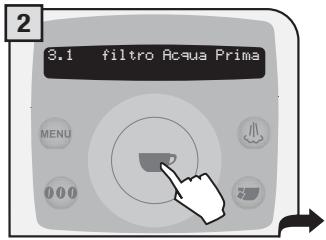 SAECO TALEA RING PLUS - Stato filtro - 2