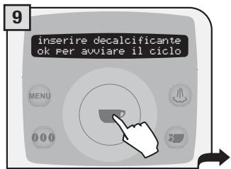 SAECO TALEA RING PLUS - Ciclo decalcificazione - 9
