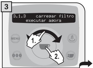 SAECO TALEA RING PLUS - Carregar o filtro - 3
