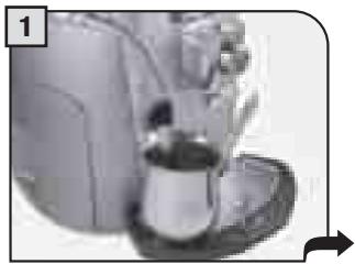 SAECO TALEA RING PLUS - AFGIFTE VAN STOOM - 2