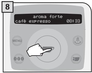 SAECO TALEA RING PLUS - DISTRIBUIÇÃO DE CAPPUCCINO - 9
