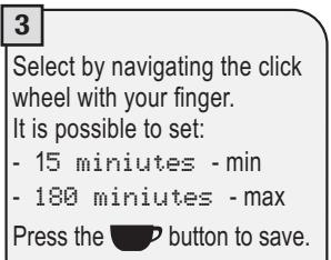 SAECO TALEA RING PLUS - TURN OFF DELAY - 3