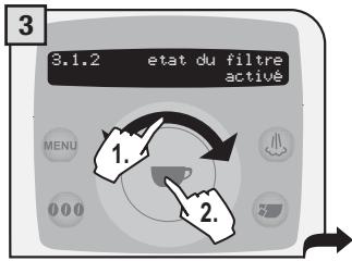 SAECO TALEA RING PLUS - État du filtré - 3