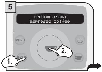SAECO TALEA RING PLUS - 2.PROGRAMMING FROM THE "BEVERAGE SETTINGS" MENU - 8