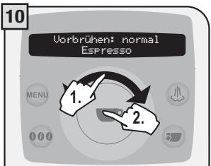 SAECO TALEA RING PLUS - 2.PROGRAMMIERUNGÜBERDAS MENU“GETRÄNKEEINSTELLUNGEN - 8