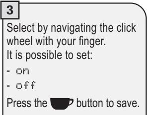 SAECO TALEA RING PLUS - "FILTER ALARM" MENU - 3