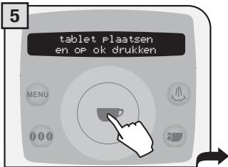 SAECO TALEA RING PLUS - DE SPOELCYCLUS MAG NIET ONDERBROKEN WORDEN. TIJDENS DEZE OPERATIE MOET IEMAND AANWEZIG ZIJN. - 5