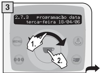 SAECO TALEA RING PLUS - Acertar a data - 3