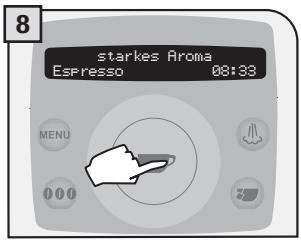 SAECO TALEA RING PLUS - AUSGABECAPPUCCINO - 9