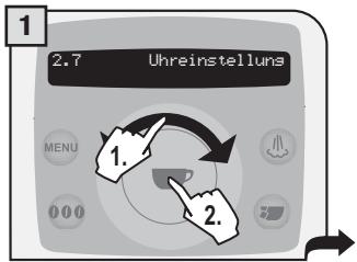 SAECO TALEA RING PLUS - Datumsformat - 1