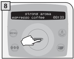 SAECO TALEA RING PLUS - MAKING CAPPUCCINO - 9
