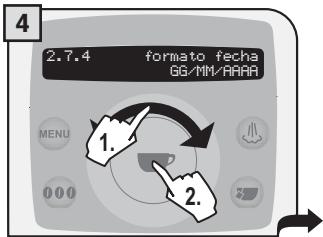 SAECO TALEA RING PLUS - Formato fecha - 4