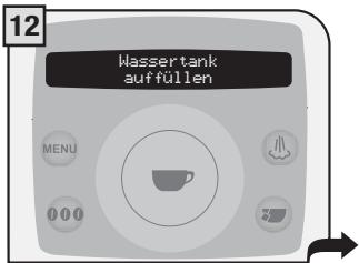SAECO TALEA RING PLUS - DER VORGANG MUSS VON EINER PERSON ÜBERWacht WERDEN. ACHTUNG! AUF KEINEN FALL ESSIG ALS ENTKALKER VERWenden. - 14
