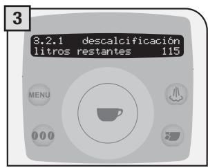 SAECO TALEA RING PLUS - Litros restantes - 3