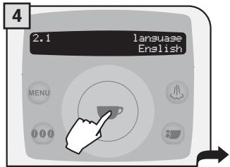 SAECO TALEA RING PLUS - IMPOSTARE LA LINGUA - 4