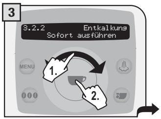 SAECO TALEA RING PLUS - DER VORGANG MUSS VON EINER PERSON ÜBERWacht WERDEN. ACHTUNG! AUF KEINEN FALL ESSIG ALS ENTKALKER VERWenden. - 3
