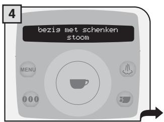 SAECO TALEA RING PLUS - AFGIFTE VAN STOOM - 5