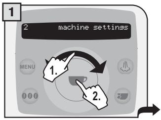 SAECO TALEA RING PLUS - "FILTER ALARM" MENU - 1