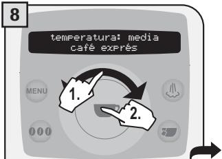 SAECO TALEA RING PLUS - 2.PROGRAMACION EN EL MENU "PROGRAMACION BEBIDAS" - 11