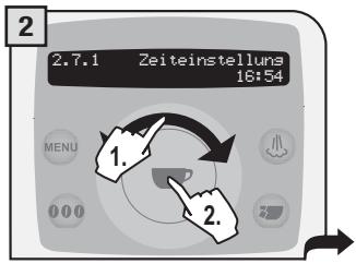 SAECO TALEA RING PLUS - Zeiteinstellung - 2