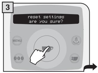 SAECO TALEA RING PLUS - RESTORE SETTINGS - 3