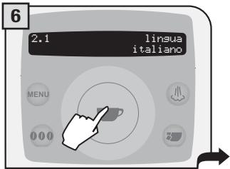 SAECO TALEA RING PLUS - IMPOSTARE LA LINGUA - 6