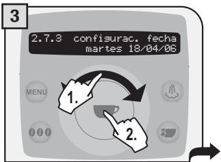SAECO TALEA RING PLUS - Configuración Fecha - 3
