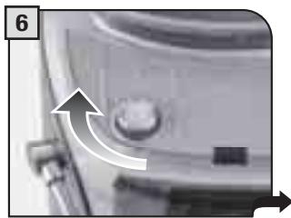 SAECO TALEA RING PLUS - A PERSON MUST BE PRESENT DURING THE OPERATION. WARNING! NEVER USE VINEGAR AS A DESCALER. - 6