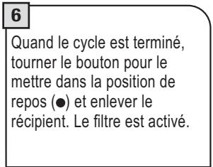SAECO TALEA RING PLUS - La charge du filtré - 6