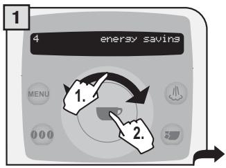 SAECO TALEA RING PLUS - TIMER SETTING - 1