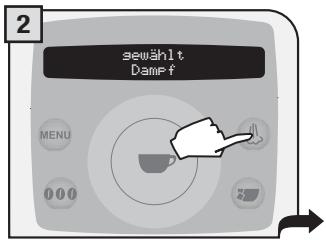 SAECO TALEA RING PLUS - AUSGABEDAMPF - 3