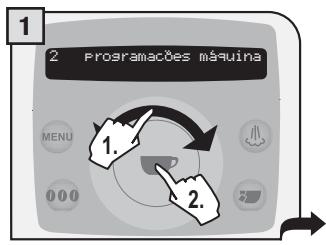 SAECO TALEA RING PLUS - MENU "AJUSTE RELÓGIO" - 1