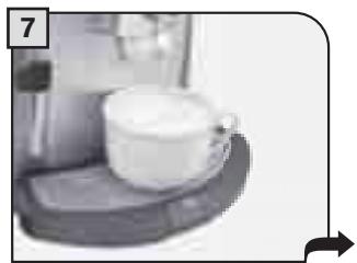 SAECO TALEA RING PLUS - DISTRIBUIÇÃO DE CAPPUCCINO - 8
