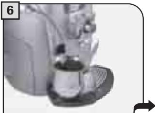 SAECO TALEA RING PLUS - MISE EN MARCHE DE LA MACHINE - 6