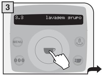 SAECO TALEA RING PLUS - O CICLO DE LAVAGEM NAO PODE SER INTERROMPIDO. UMA PESSOA DEVE ESTAR PRESENTE DURANTE A OPERacao. - 3
