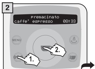 SAECO TALEA RING PLUS - INSERIRE UN SOLO MISURINO DI CAFFÉ MACINATO ALLA VOLTA. NON SI POSSONO EROGARE DUE CAFFÉ CONTEMPORANEAMENTE. - 2
