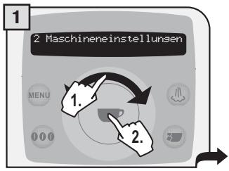 SAECO TALEA RING PLUS - MENÜ „ALARM FILTER" - 1