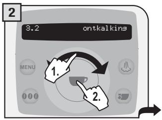 SAECO TALEA RING PLUS - TIJDENS DEZE OPERATIE MOET IEMAND AANWEZIG ZIJN. OPGELET! GEBRUIK NOOIT AZIJN ALS ONTKALKINGSMIDDEL. - 2