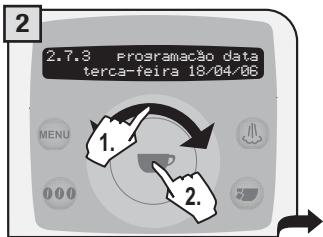SAECO TALEA RING PLUS - Acertar a data - 2