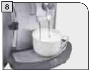 SAECO TALEA RING PLUS - AUSGABECAPPUCCINO - 17