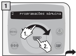 SAECO TALEA RING PLUS - MENU "AQUECEDOR CHÁVENAS" - 1