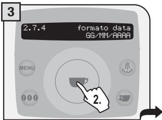 SAECO TALEA RING PLUS - Formato da data - 3