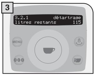 SAECO TALEA RING PLUS - Litres restants - 3