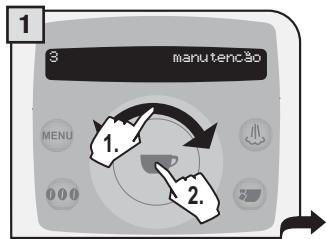 SAECO TALEA RING PLUS - MENU «DESCALCIFICAÇÃO» - 1