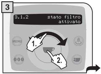 SAECO TALEA RING PLUS - Stato filtro - 3