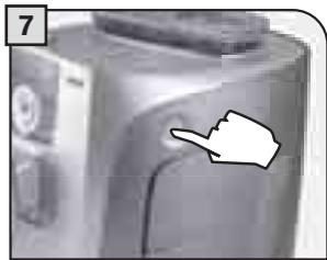 SAECO TALEA RING PLUS - MISE EN MARCHE DE LA MACHINE - 7