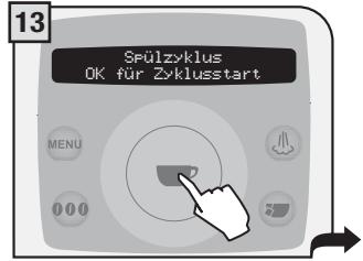 SAECO TALEA RING PLUS - DER VORGANG MUSS VON EINER PERSON ÜBERWacht WERDEN. ACHTUNG! AUF KEINEN FALL ESSIG ALS ENTKALKER VERWenden. - 11