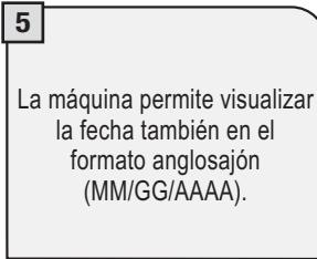 SAECO TALEA RING PLUS - Formato fecha - 5